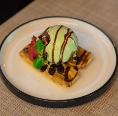 Banana Flambe with Choice of Gelato